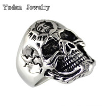 Custom Stainless Steel Skull Ring Manufacturer